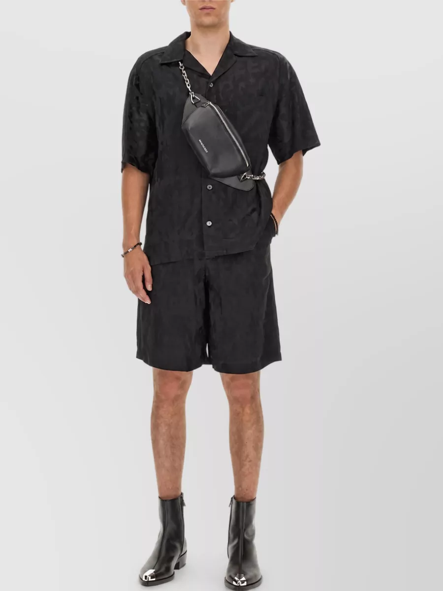 Alexander Mcqueen Viscose Chino Shorts