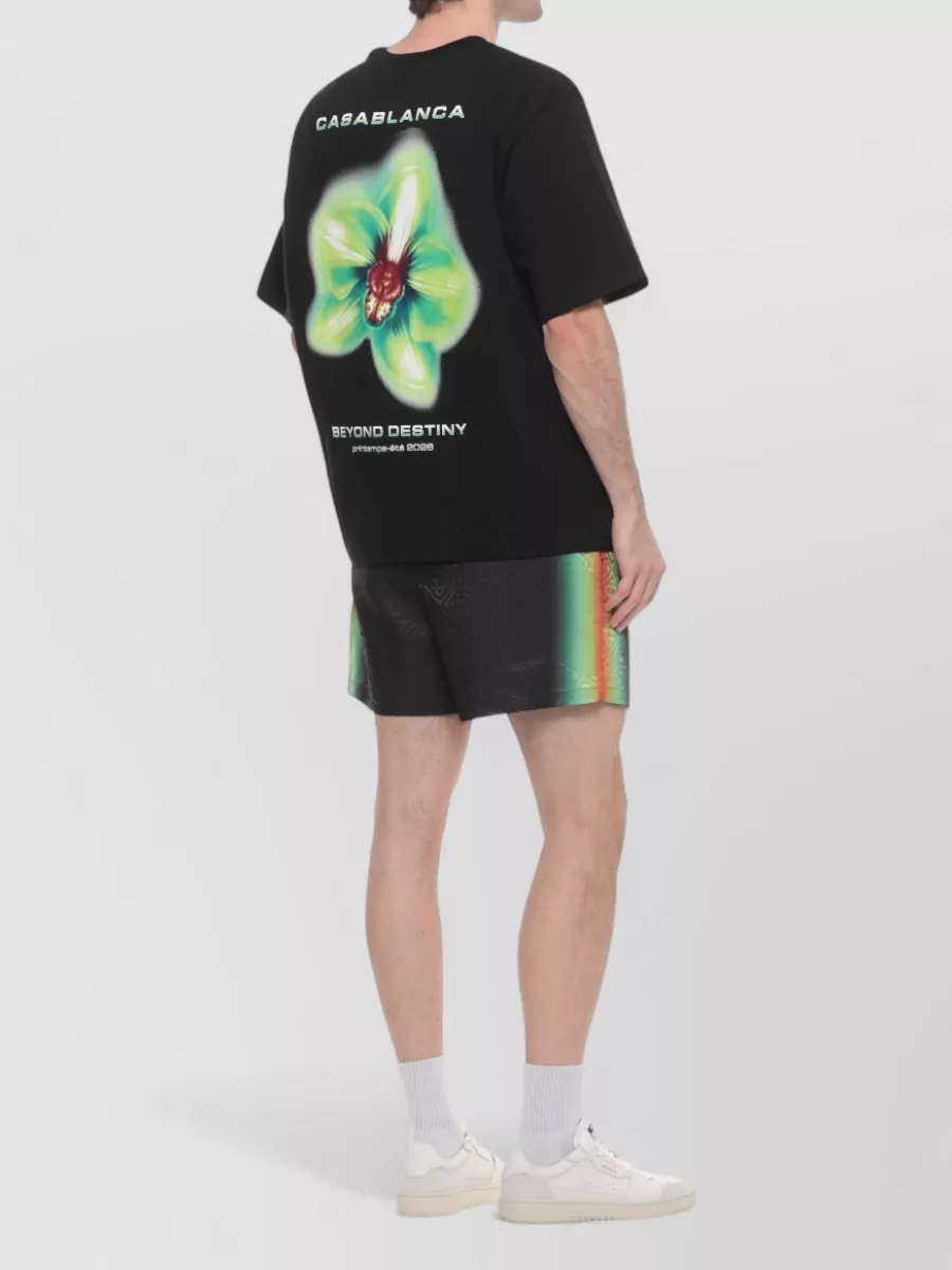 Casablanca Cotton Printed T-Shirt