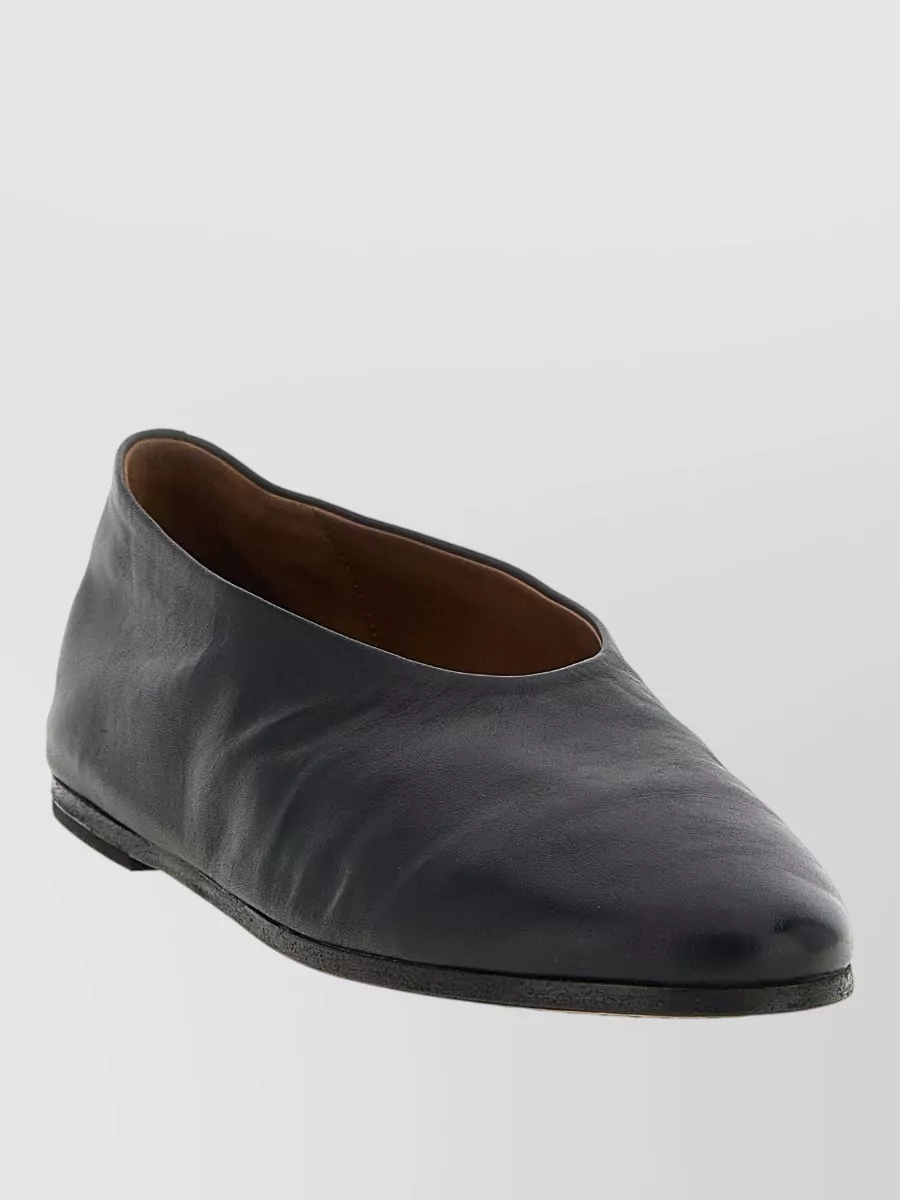 Marsell Leather Ballet Flats Coltellaccio