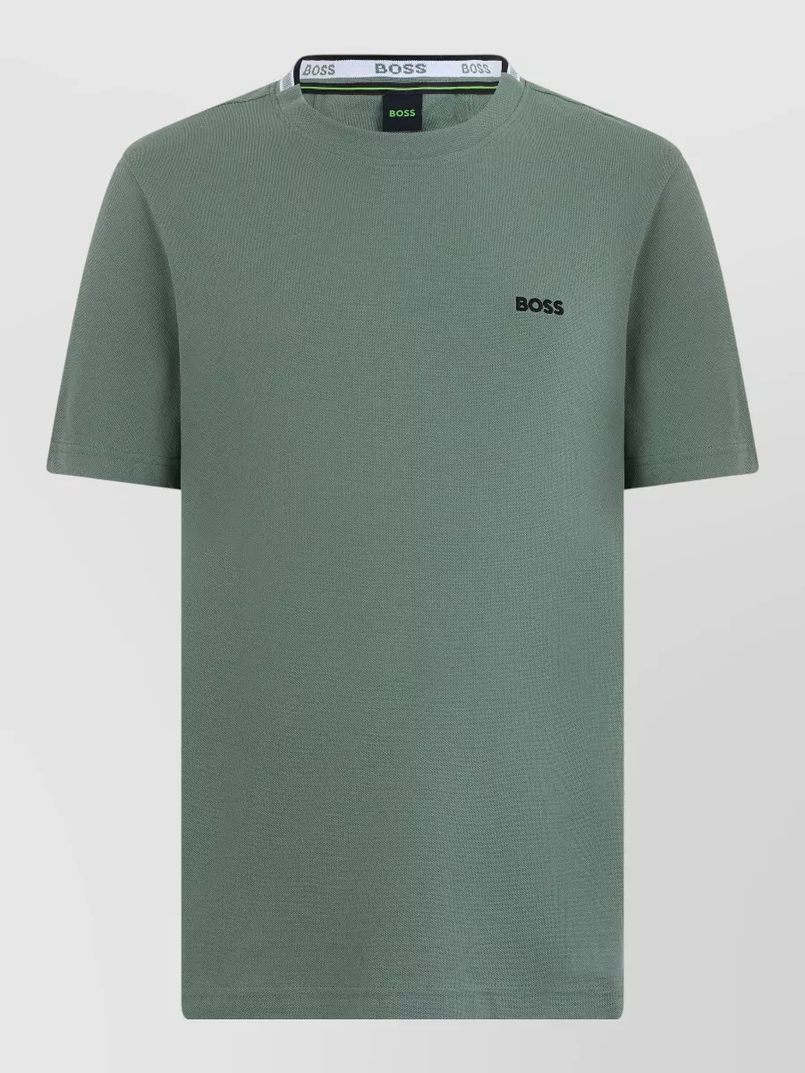 Boss cotton short-sleeve t-shirt