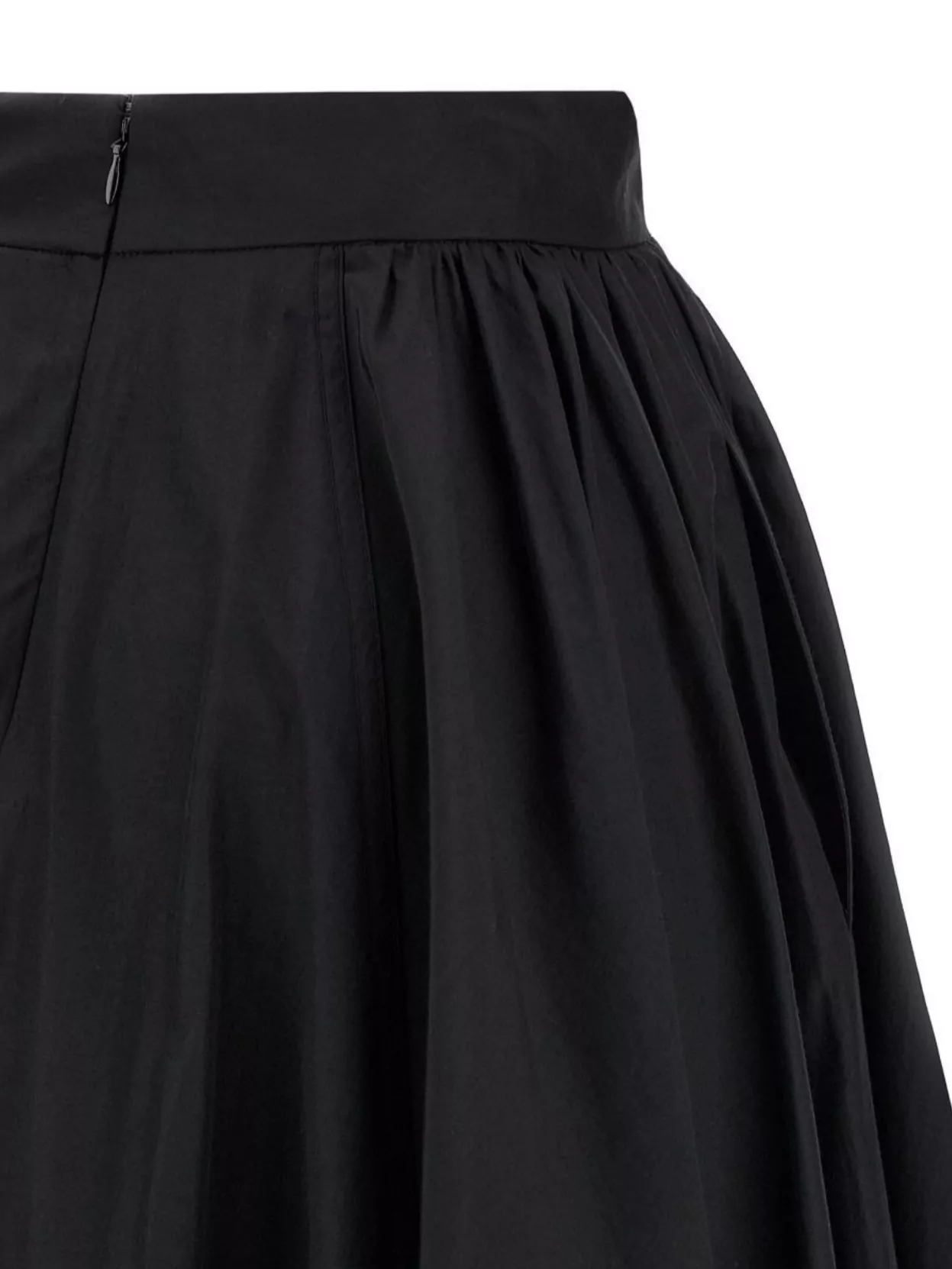 The Andamane Tiered Maxi Skirt In Lightweight Cotton Taffeta