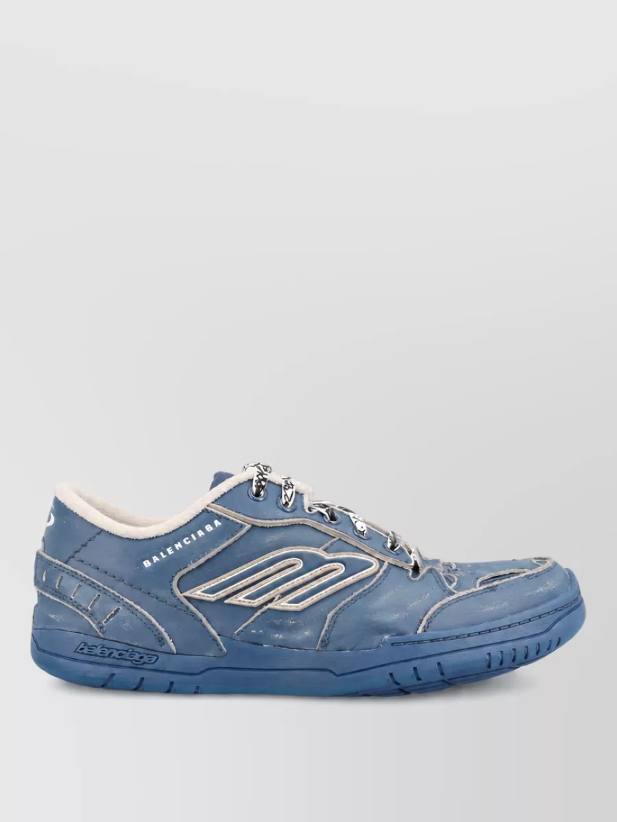 Balenciaga Leather Low-Top Sneakers