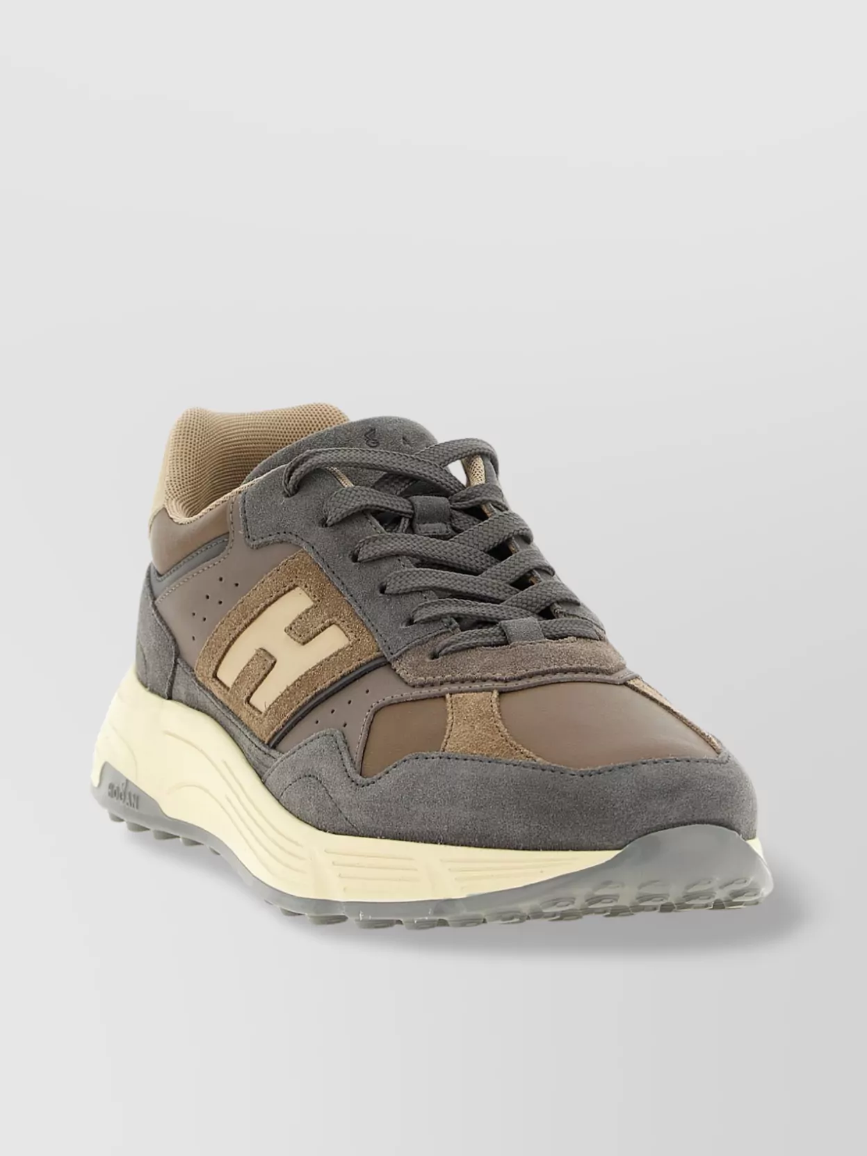 Hogan Perforated Lightweight Sneakers Rubber Sole