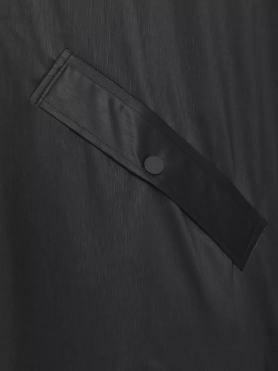 Rains Hooded Raincoat High Neck Waterproof Design