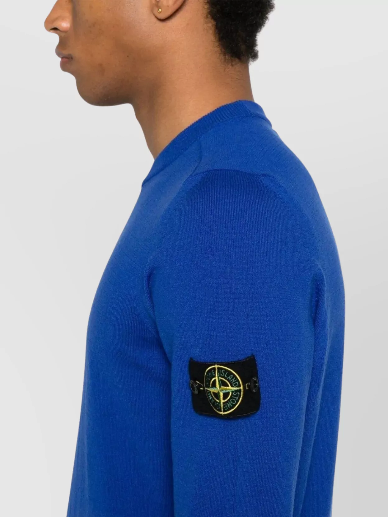 Stone Island Crew Neck Knit Jumper