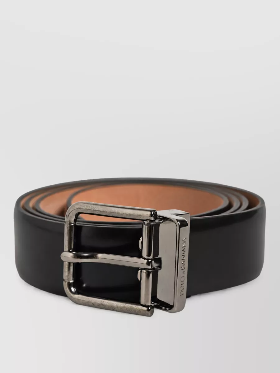 Dolce&Gabbana calf leather belt