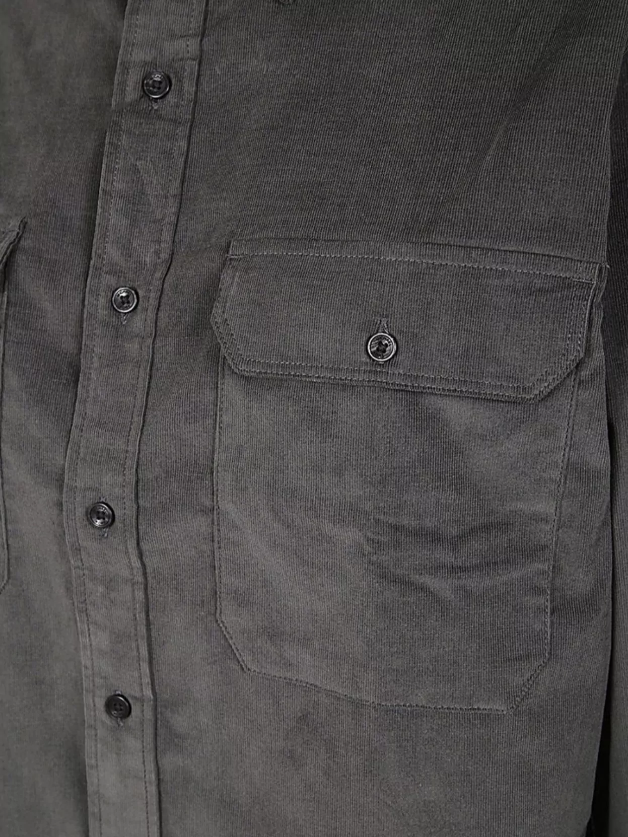 Michael Kors Micro Cord Bd Shirt With Chest Pockets