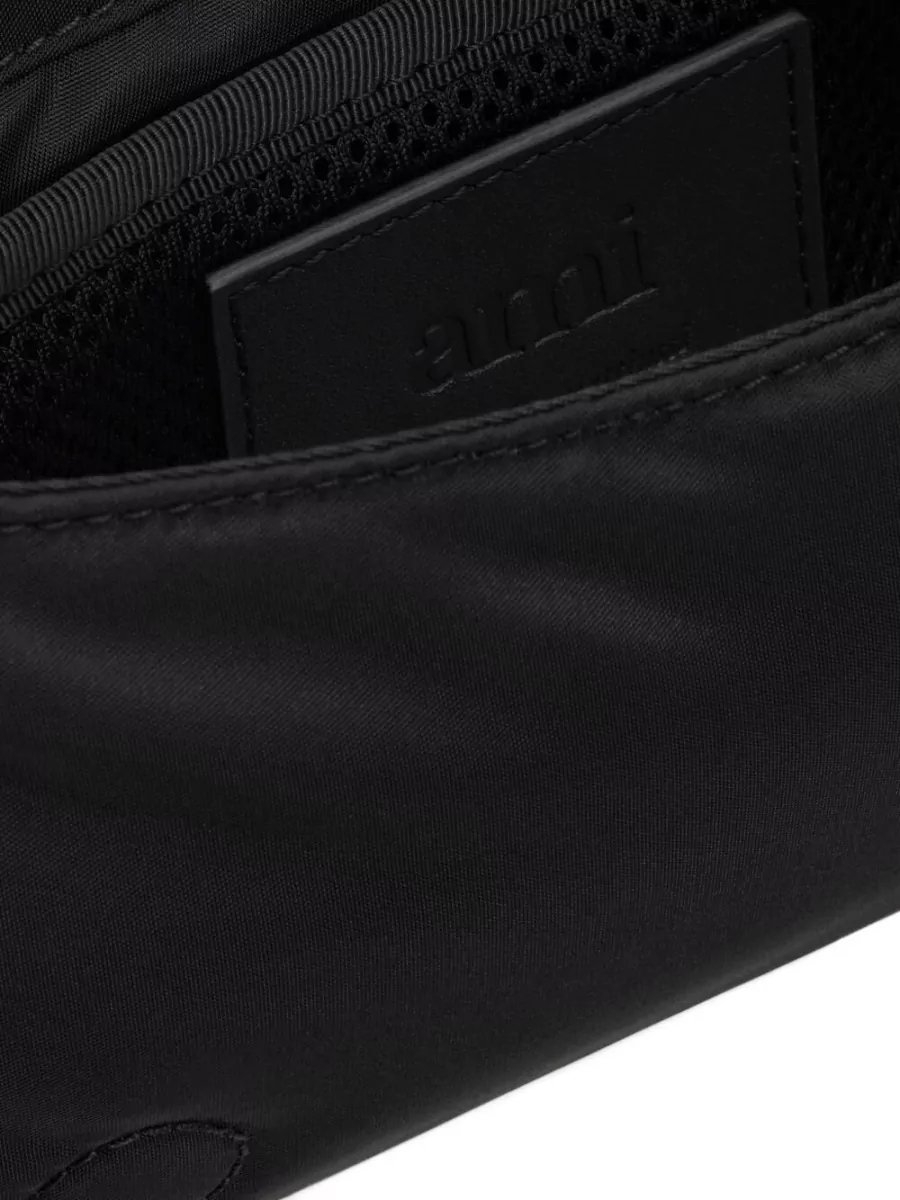 Ami Paris Nylon Shoulder Bag