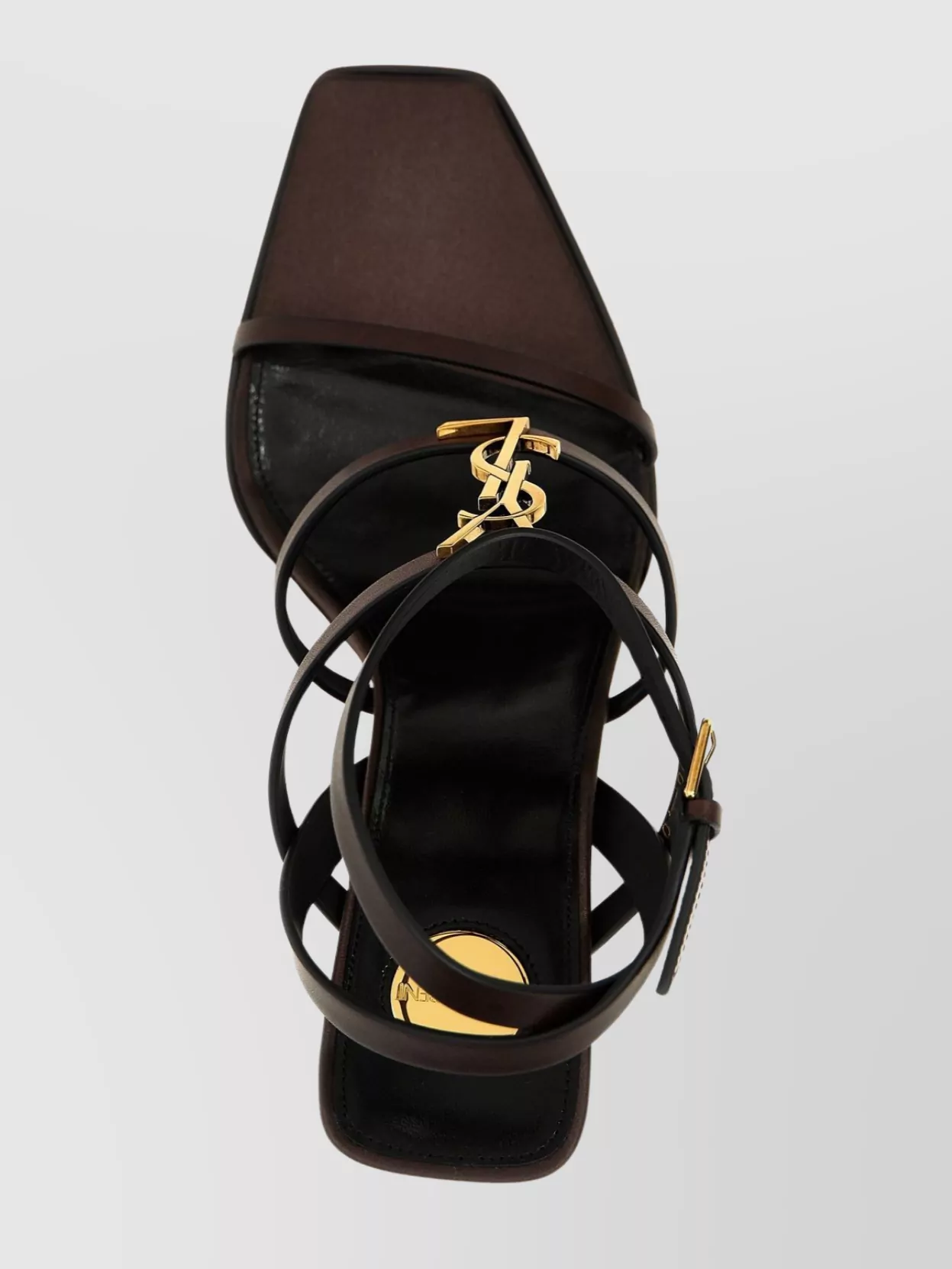 SAINT LAURENT 'CASSANDRE' SQUARE TOE WEDGES