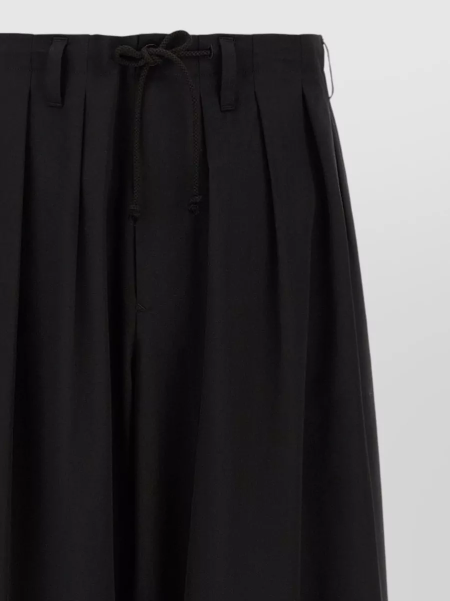 Yohji Yamamoto Wool Balloon Chino Shorts
