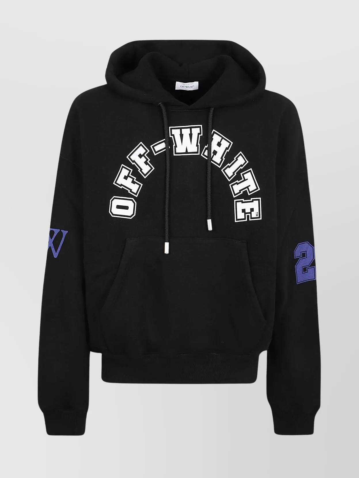 Shop Off-white Football Hoodie Graphic Print