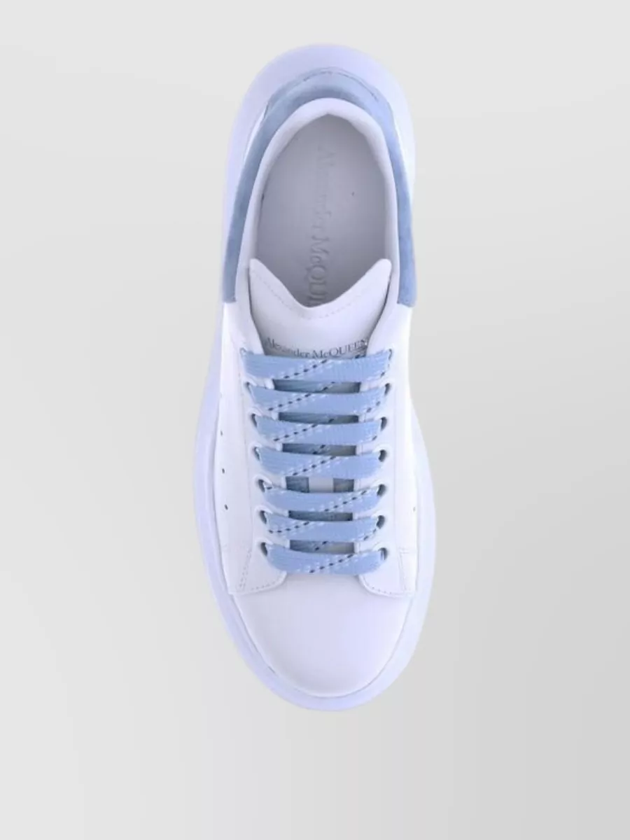 Alexander Mcqueen Leather Low-Top Sneakers