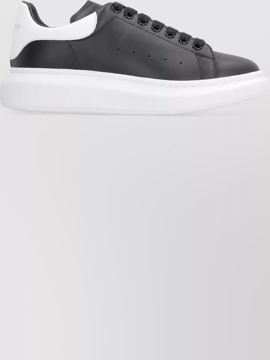 Mc Queen Leather Chunky Sneakers
