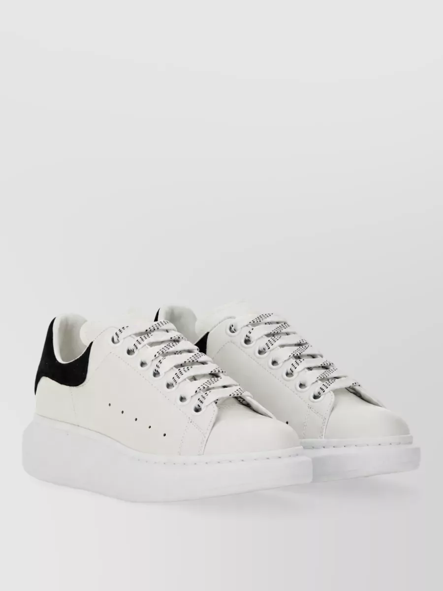 Alexander Mcqueen Leather Oversized Sneakers