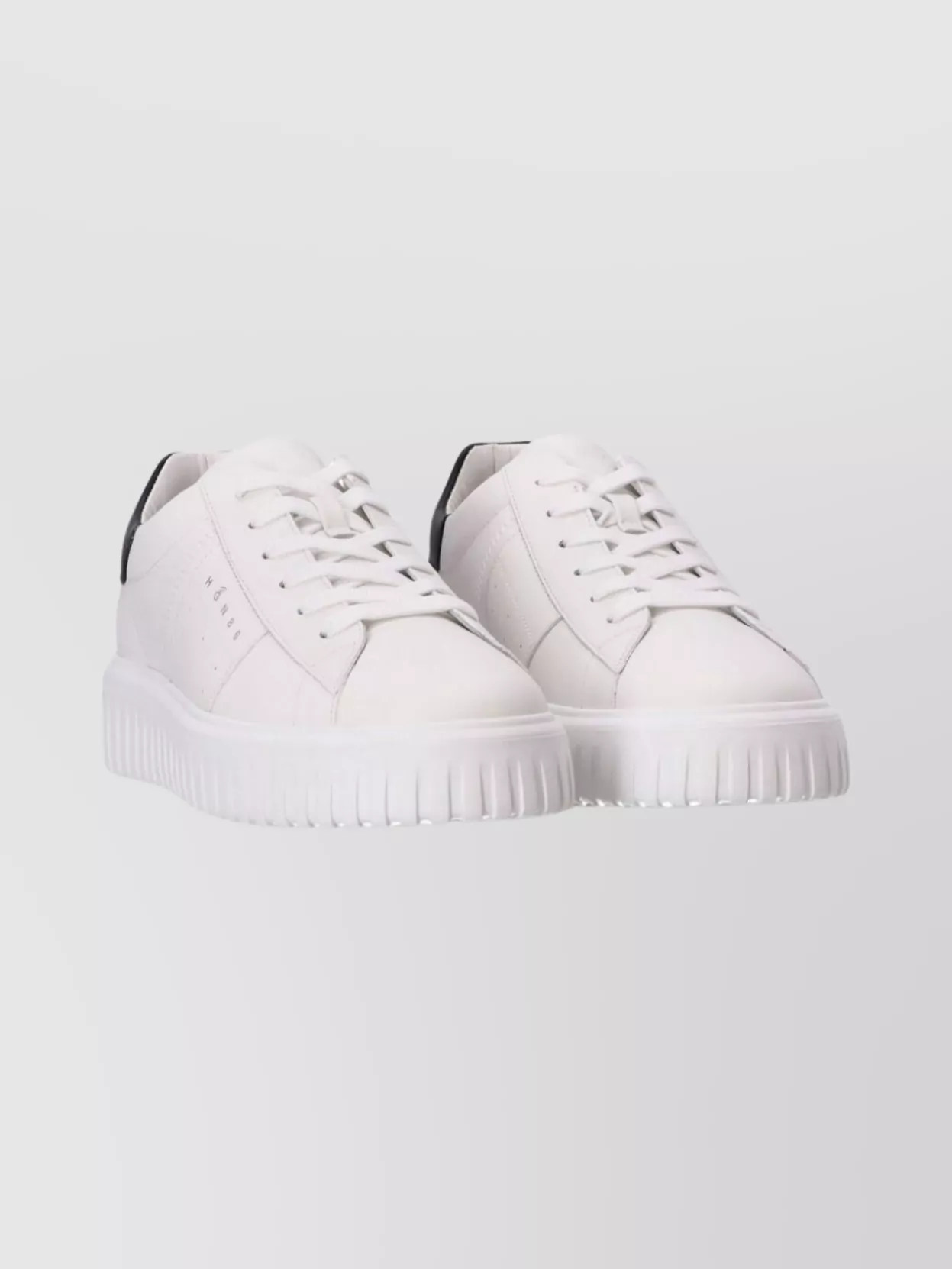 Hogan Modern Sneakers With Round Toe And Flat Sole