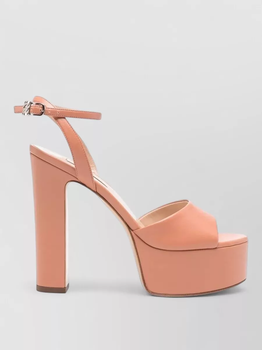 Casadei Patty Minorca Ankle Strap Platform Sandals