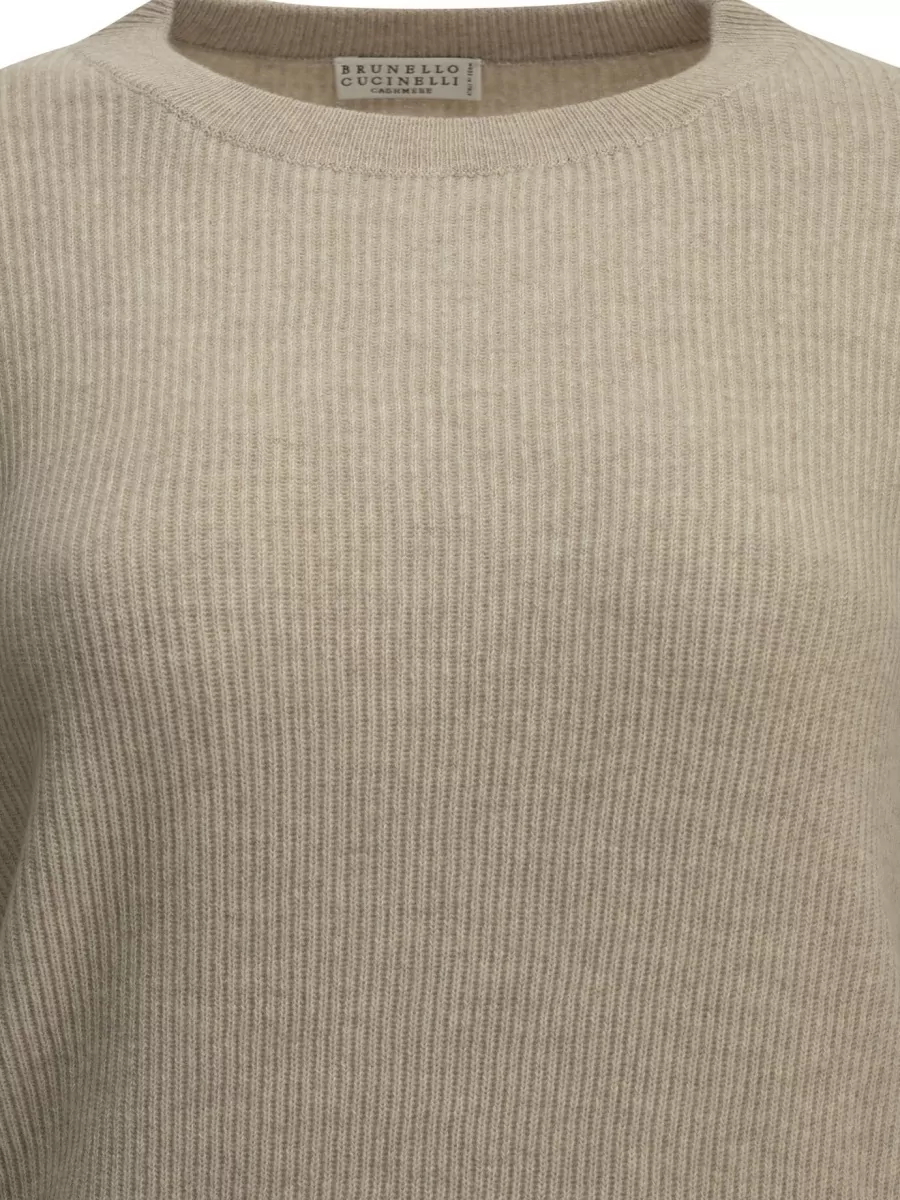 Brunello Cucinelli Cashmere Crew-Neck Sweater