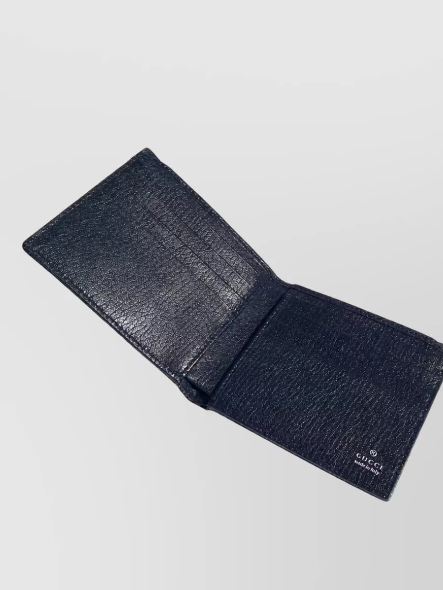Gucci Coated Canvas Bi-Fold Wallet