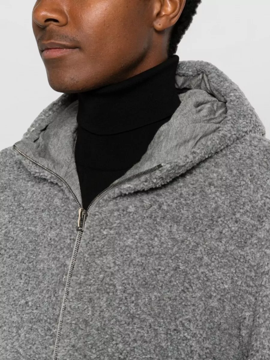 Herno Fleece Hooded Padded Coat