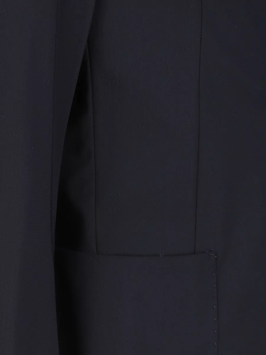 Pmds Tailored Single Button Jacket With Notch Lapel