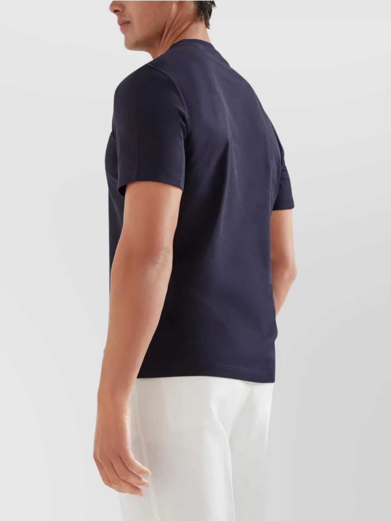 Brunello Cucinelli Basic Round Neck Short Sleeve T-Shirt