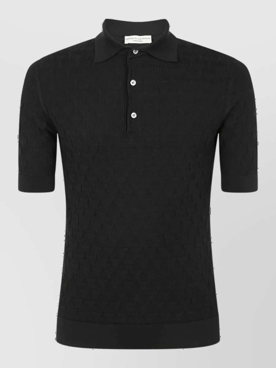 Filippo De Laurentis short-sleeve polo shirt