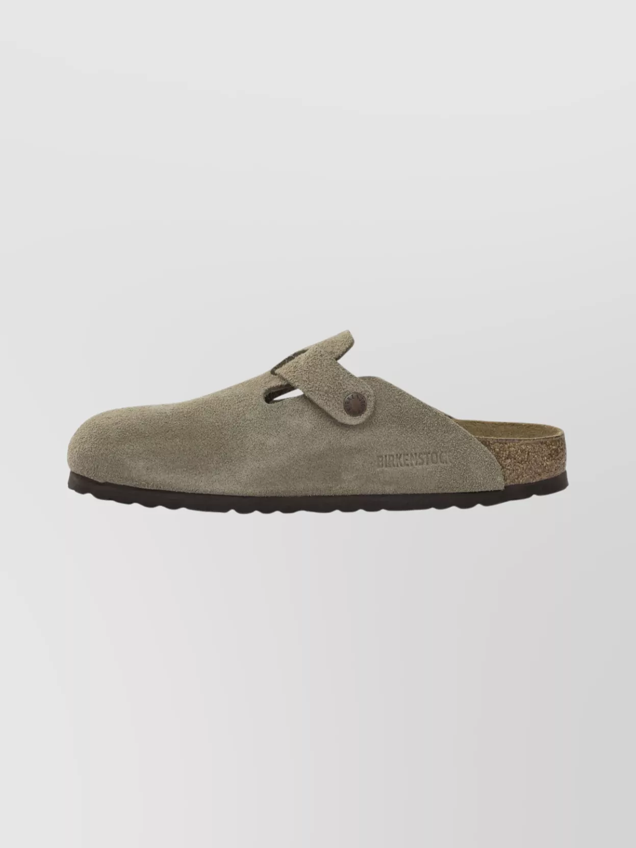 Birkenstock Suede Slip-On Sandals Textured Sole