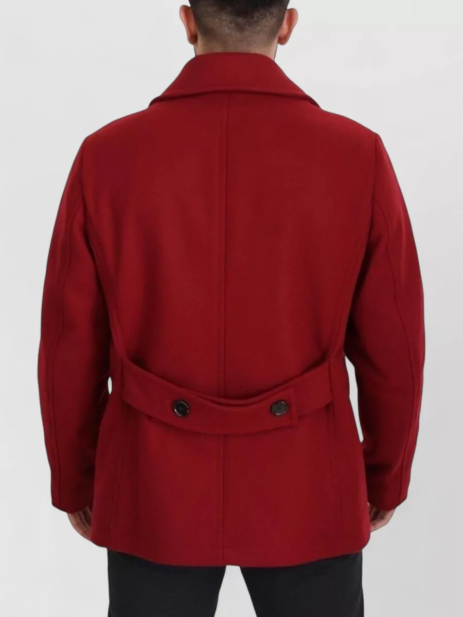 Dolce&Gabbana Cashmere Wool Double-Breasted Peacoat