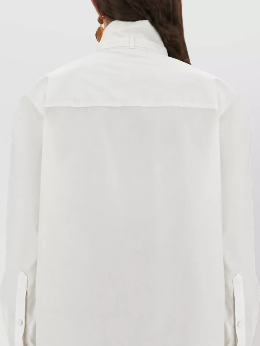 Alexander Mcqueen Cotton Tuxedo Shirt