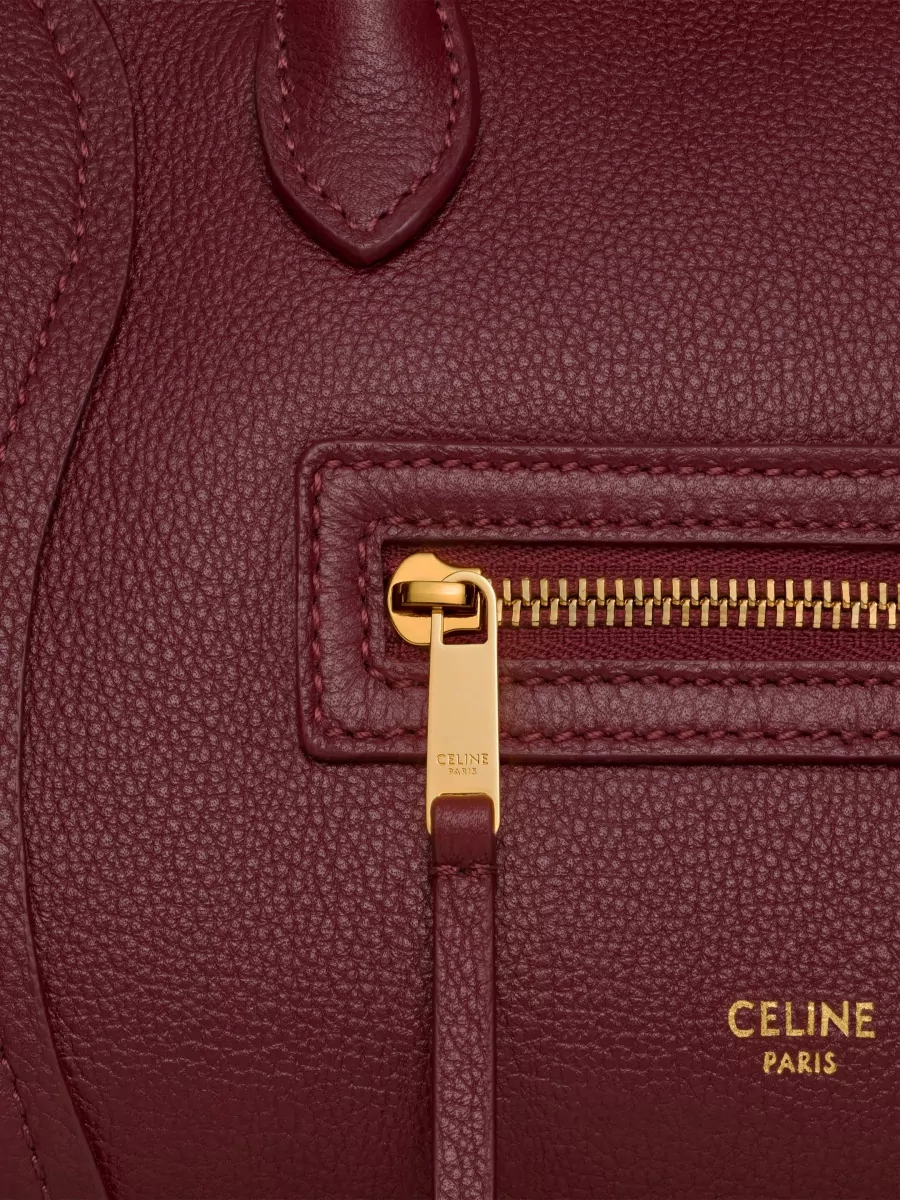 Celine Calfskin Small Luggage Shoulder Bag
