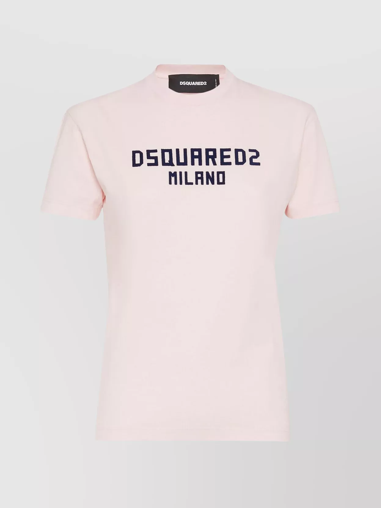Dsquared2 Timeless Crew Neck T-shirt With Short Sleeves In Pink