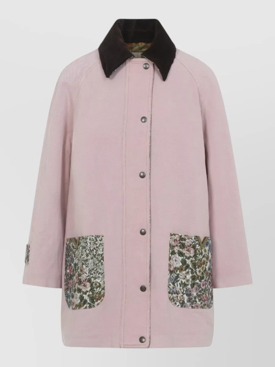 Valentino Denim Fitted Jacket