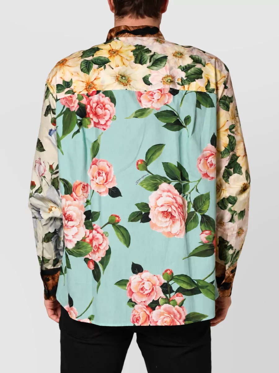 Dolce&Gabbana Floral Animal Print Shirt