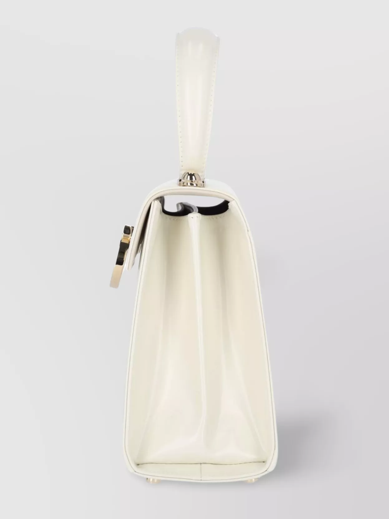 Ferragamo Structured Top Handle Shoulder Bag
