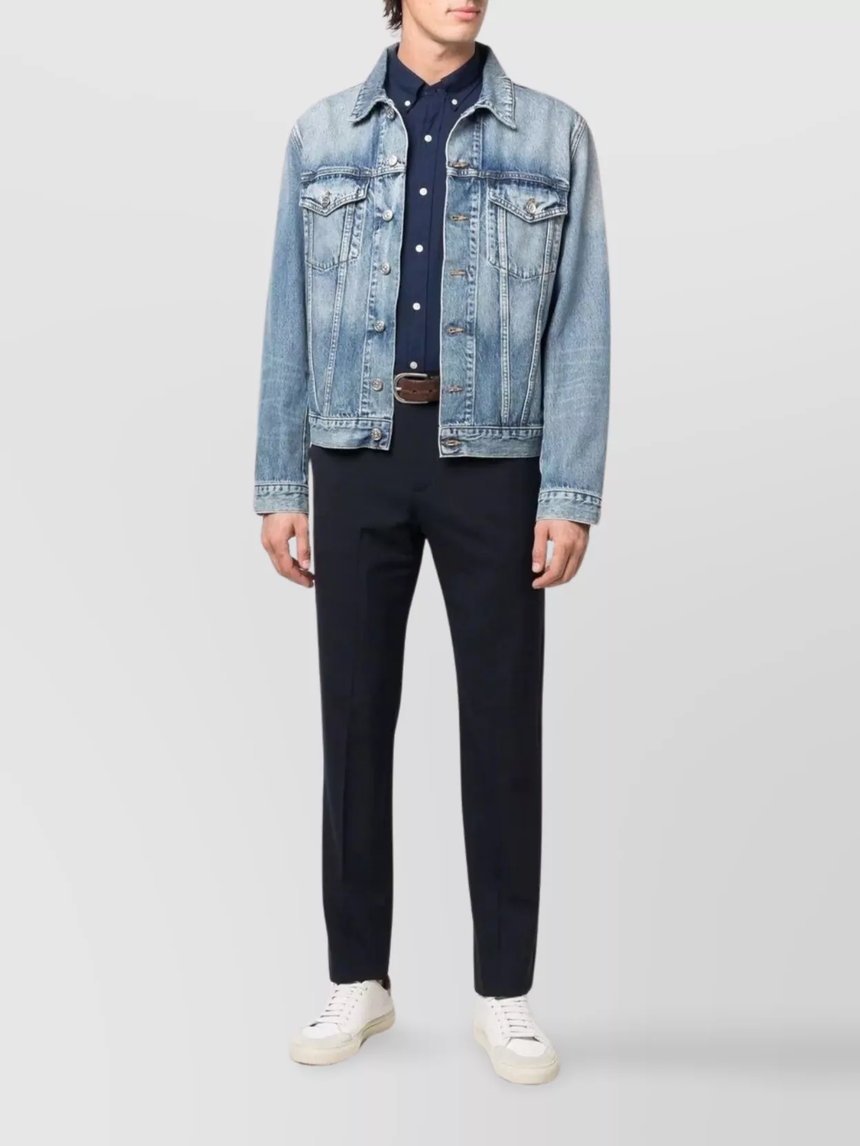 Polo Ralph Lauren Buttoned Collar Shirt With Barrel Cuffs