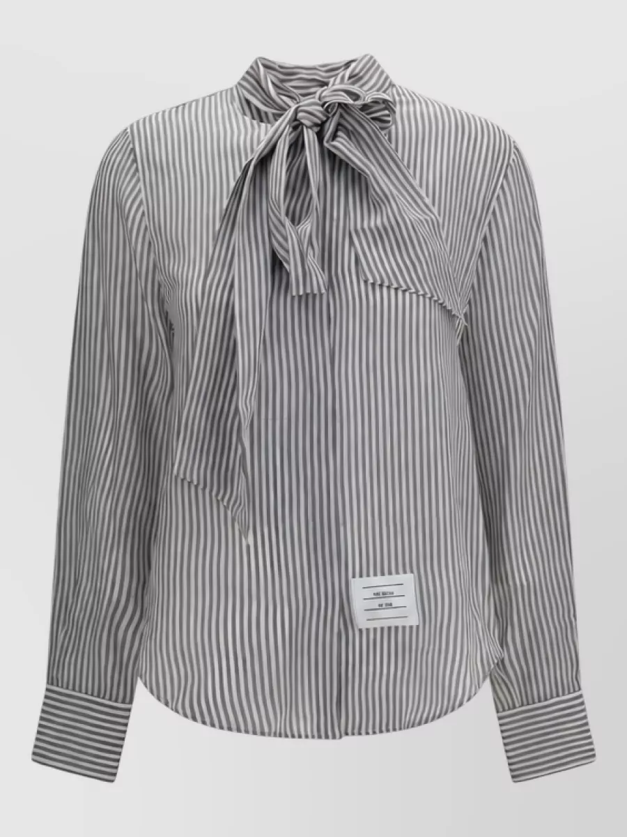 Thom Browne silk printed shirt