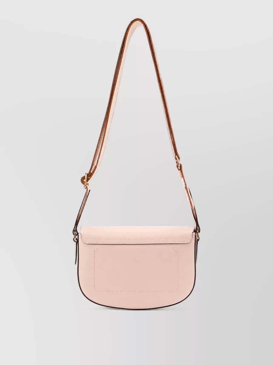 Longchamp calfskin shoulder bag