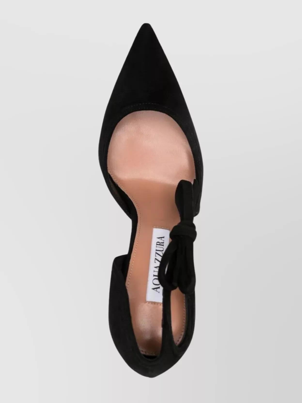 Aquazzura Soave Pump With Bow And Cut-Out Design