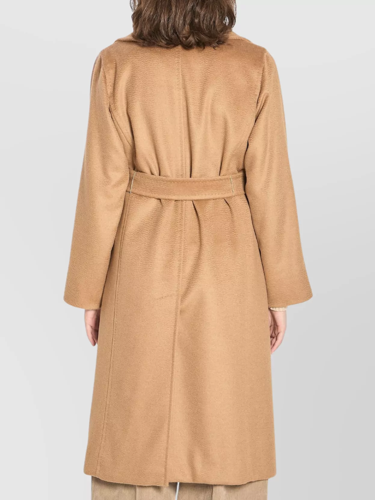 Max Mara Belted Waist Coat With Back Vent