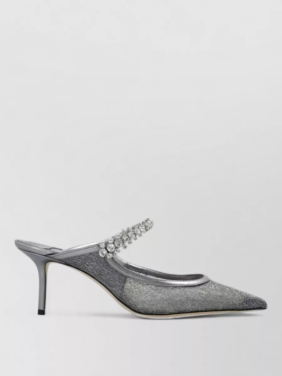 Jimmy Choo Patent Leather Flat Mules