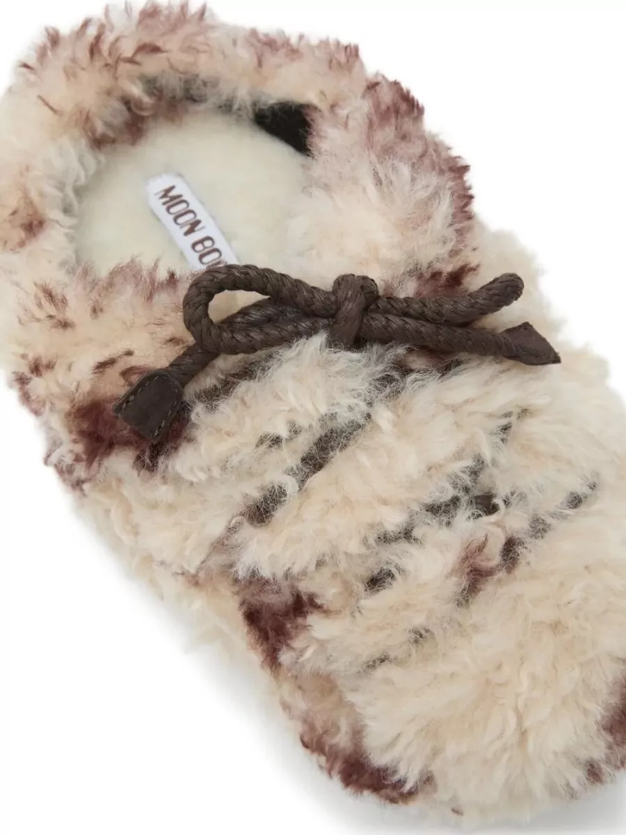 Moon Boot Curly Slippers