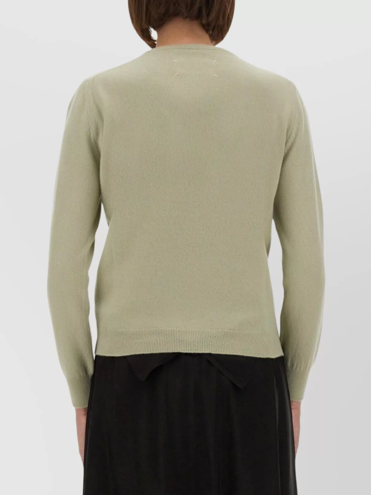 Maison Margiela Knitwear Crew Neck Long Sleeves Ribbed