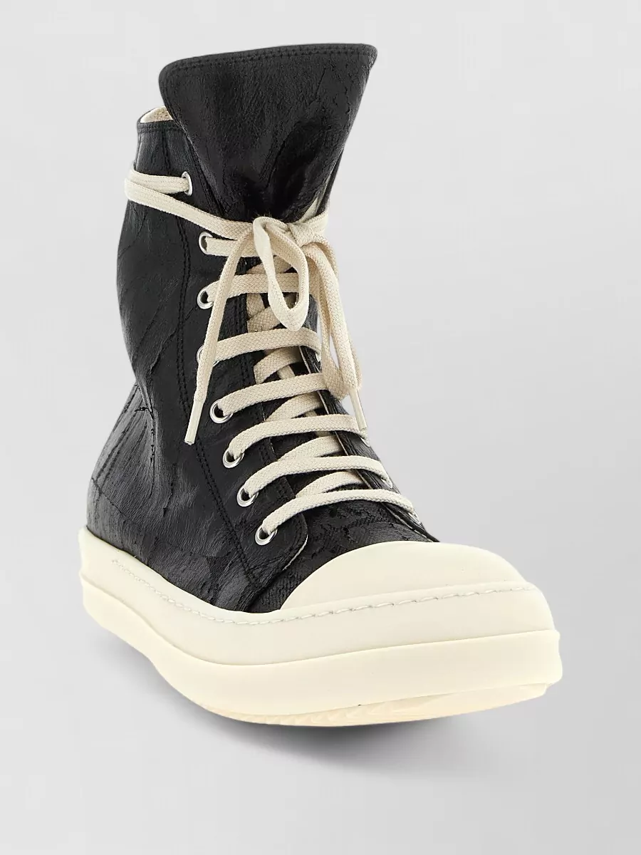 Rick Owens Drkshdw canvas boots