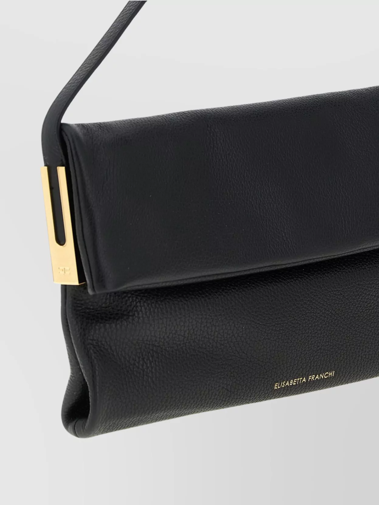 Elisabetta Franchi Signature Shoulder Bag Top Handle