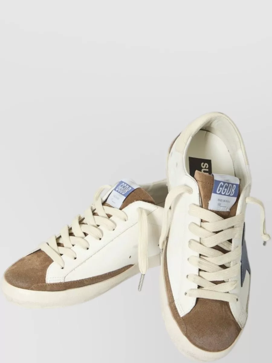 Golden Goose Leather Low-Top Sneakers