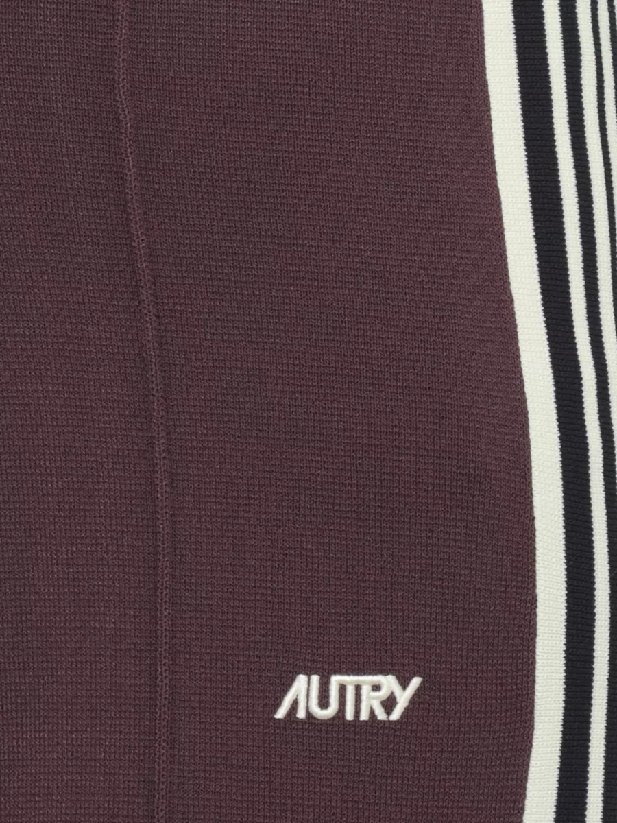 Autry Viscose Straight-Leg Pants