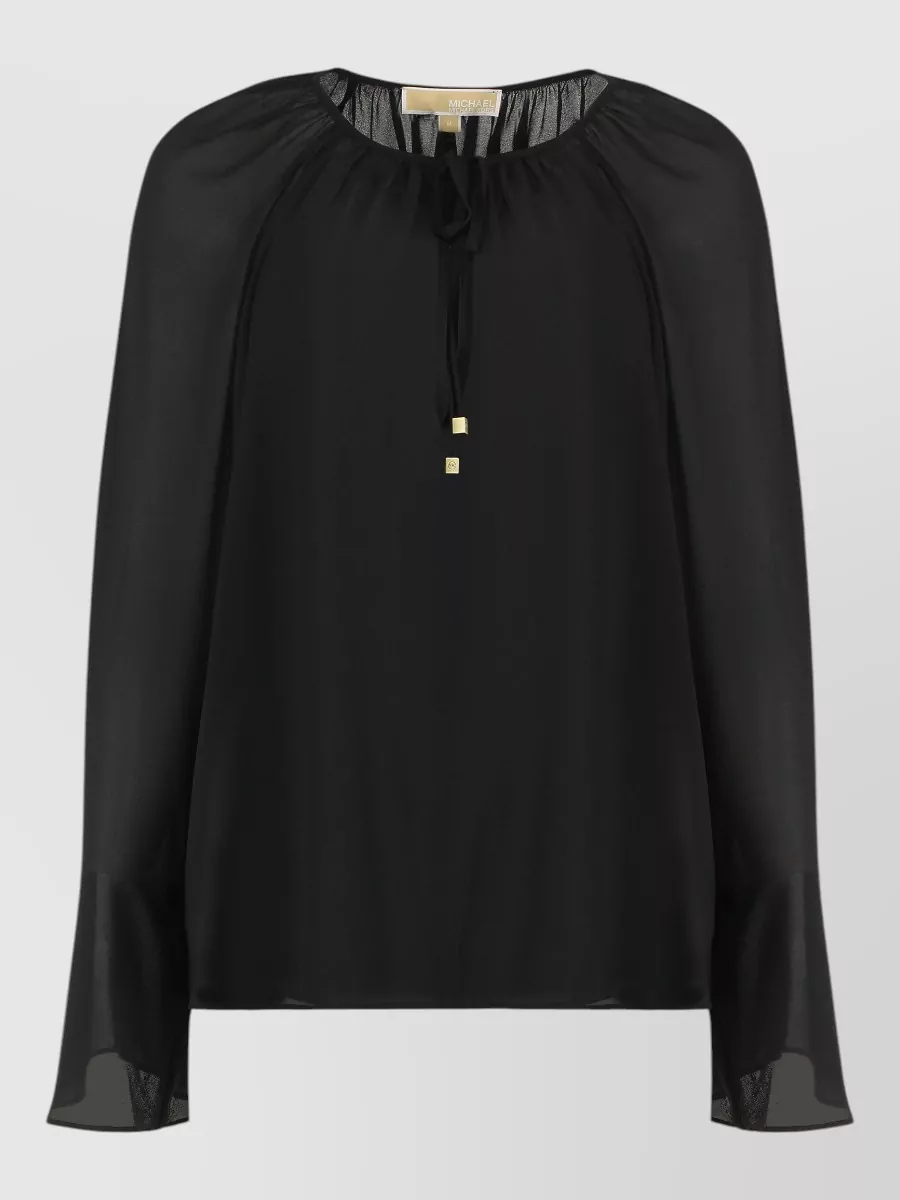 Michael Michael Kors bow crepe blouse