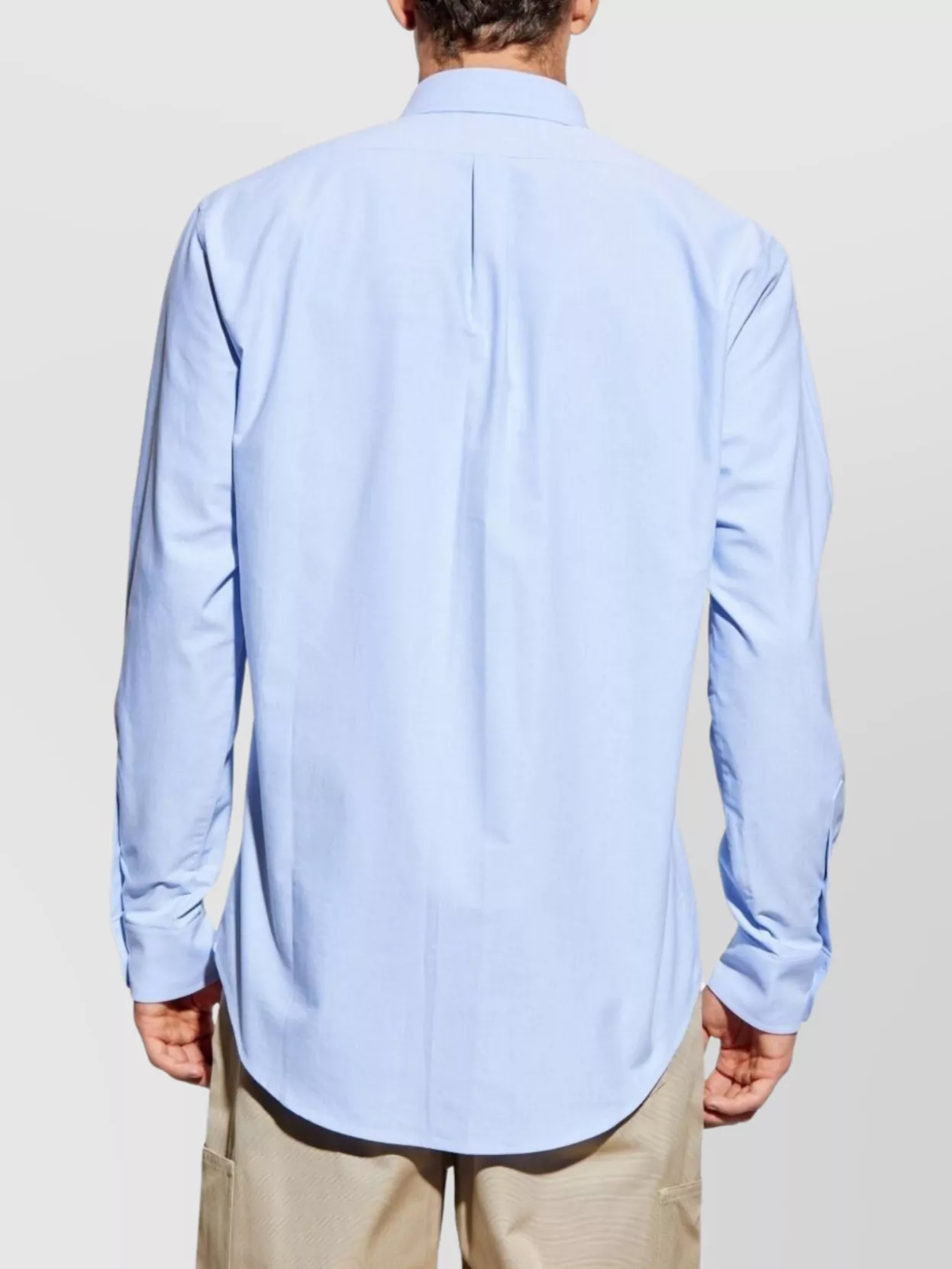 Givenchy Embroidered Pocket Shirt Featuring Button-Down Collar