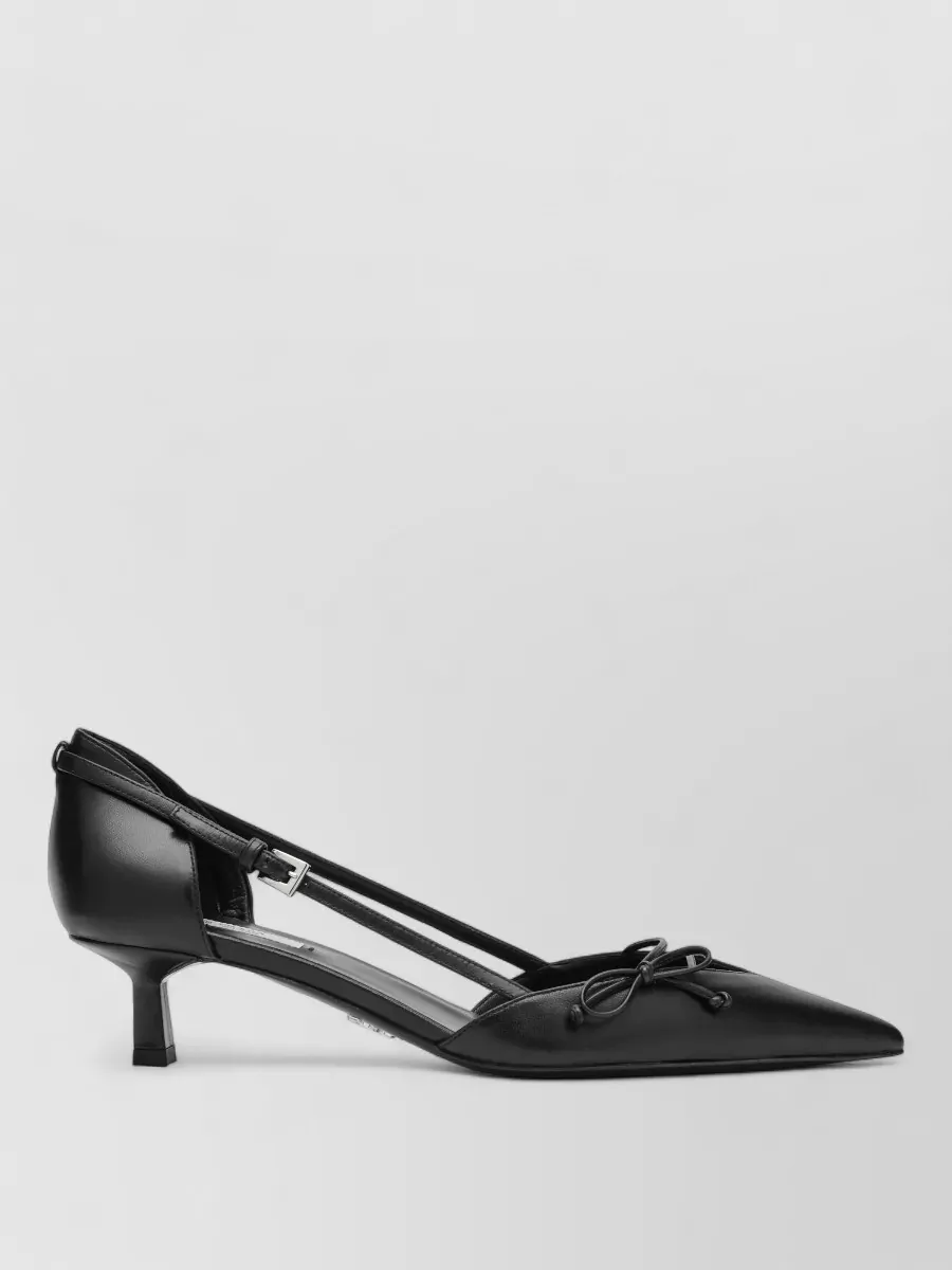 Prada leather pumps