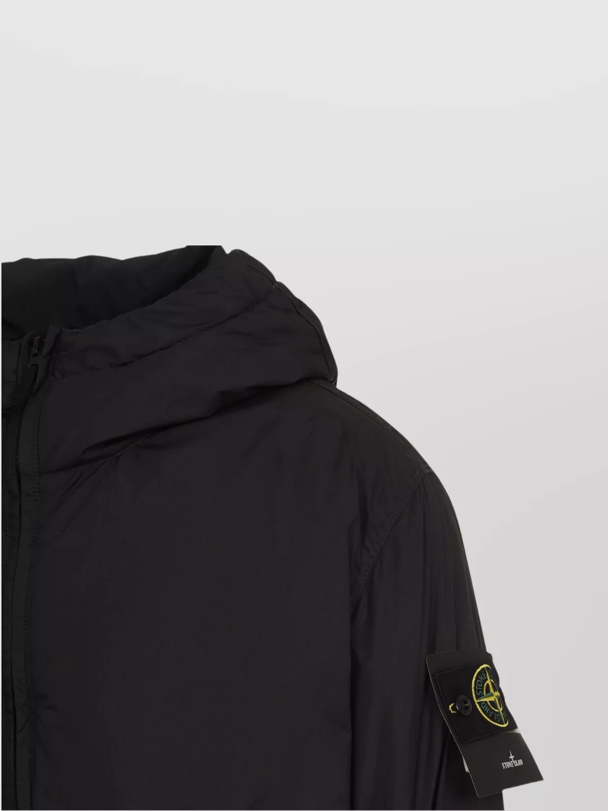 Stone Island Cuffs Ribbed Hood Patch Arm Outerwear